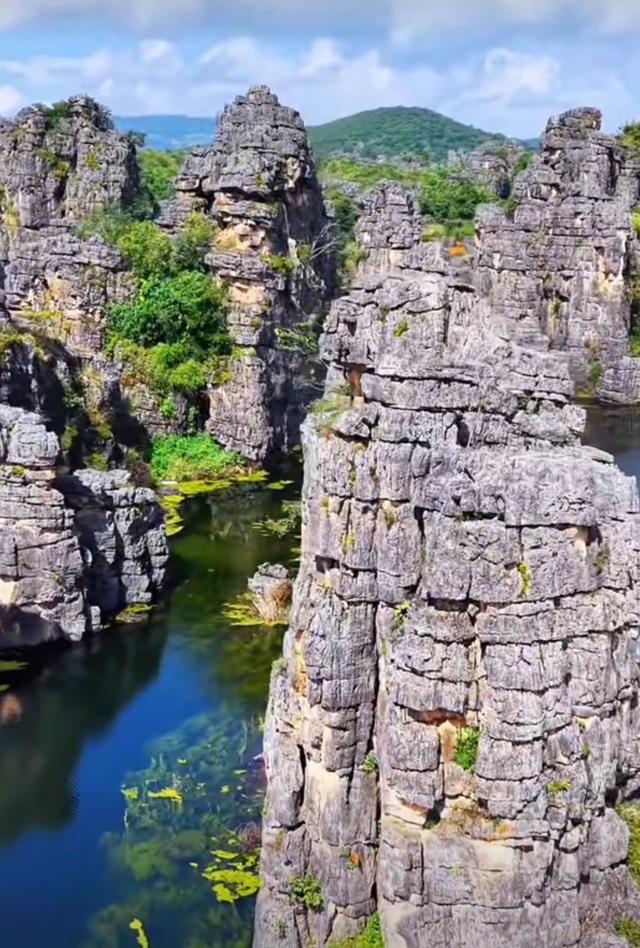 新火起来的地方，水上石林——蓑衣山