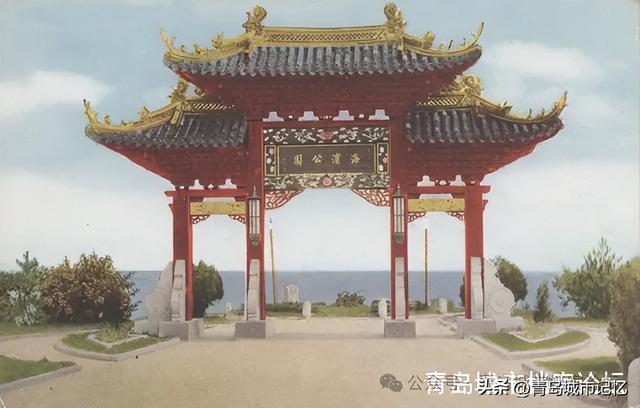 鲁迅公园，三座观景凉亭原来历史悠久