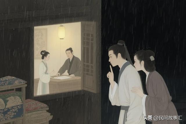 民间故事:小伙撞破主母秘事,小姐一把拉住:快上我闺房议事
