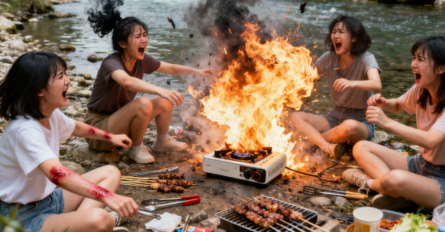 全女野营卡式炉爆炸后：曝更多细节，甩锅商家失败，神操作被还原