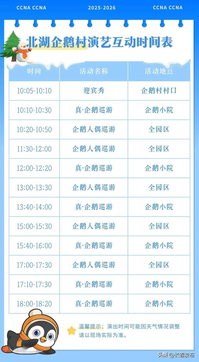 北湖企鹅村第二季预计12月25日焕新开园