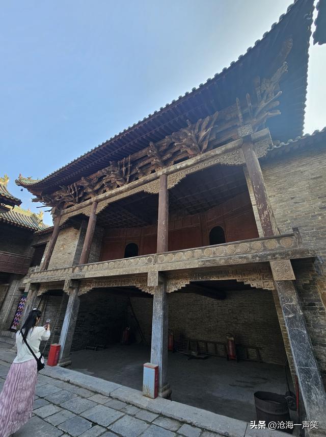 山西陟椒村三教堂，省级文物保护单位，散发出古老的文化气息