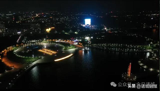 靓!爽!诸城市潍河公园音乐喷泉盛装重启