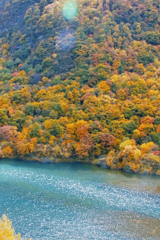 松坪沟的秋天，把油画里的颜色都搬来了吧