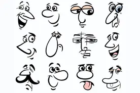 漫画人物表情的画法图片