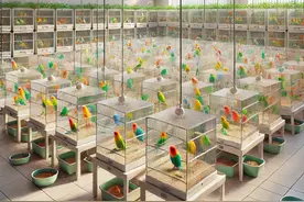 养1000只牡丹鹦鹉，真的能赚钱吗？图片