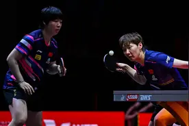 世乒赛-王曼昱/蒯曼决赛3-0横扫欧洲跨国组合 夺得女双冠军图片