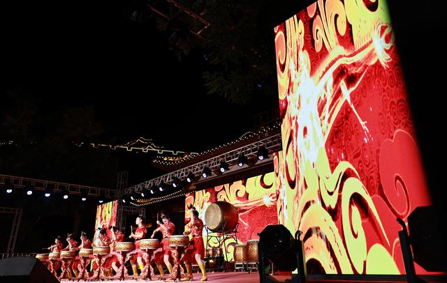 #运城头条#山西绛州：第三届消夏文化鼓乐喧天“鼓”州乐翻天
