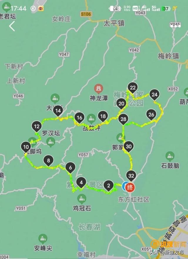 梅岭徒步，总有一条路线适合你！