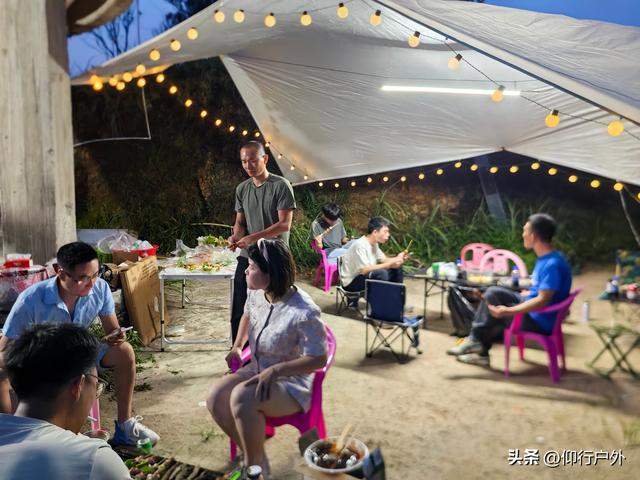 饶平朱湖顶露营