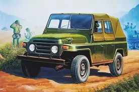 一代人有关车的记忆，北京212吉普，2.4升75马力175牛米，图片