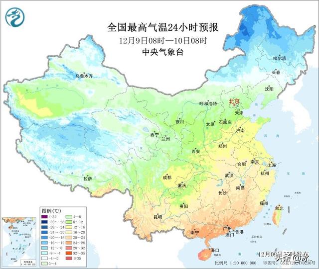 北京天气大转折！寒潮来袭！9-11日未来三天最新天气情况预测！