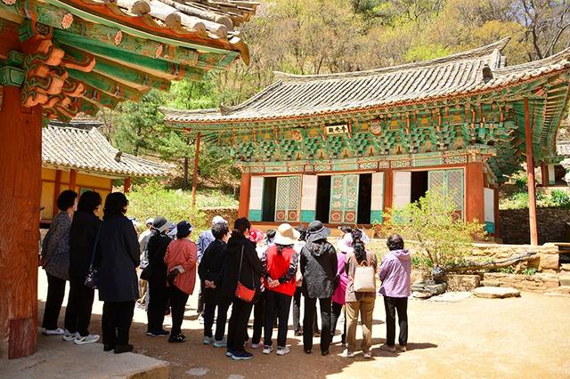 一江之隔带你观看不一样的朝鲜-历史遗迹心源寺
