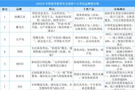 2025年中国最受消费者喜爱的十大男装品牌排行榜（附榜单）图片