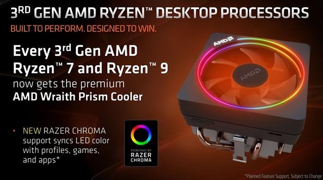 AMD锐龙原装散热器有变！它们不再自带