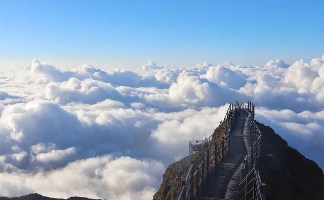 破晓熔金，云海奔涌！轿子山云海日出进入“最佳观赏期”