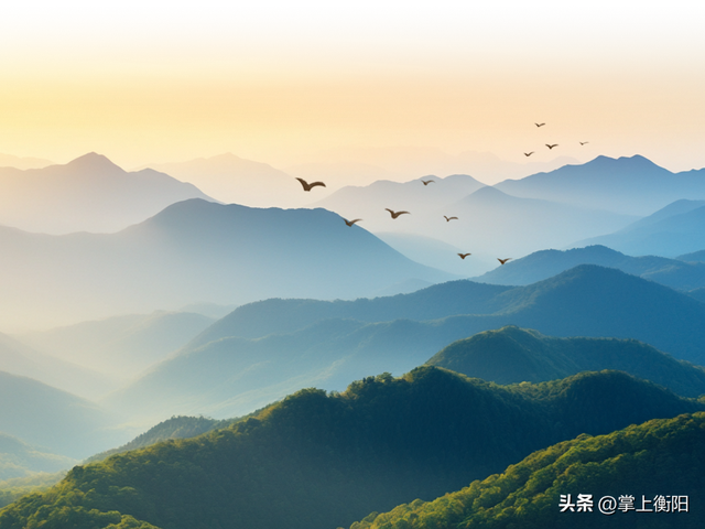 我为峰途丨大云山：山势雄浑似华山，三县风光一目中