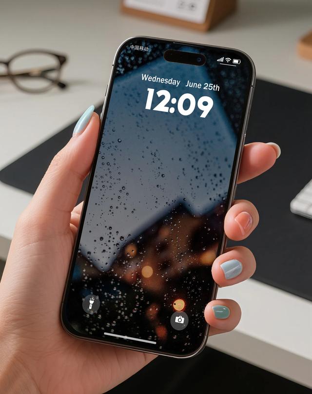 今日壁纸-降温的雨夜