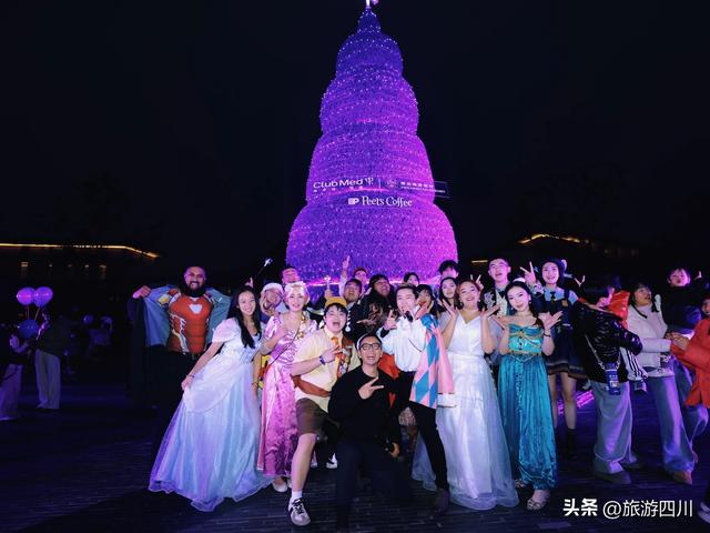 幻紫圣诞 · 奇境飞驰Club Med地中海邻境·黑龙滩度假村2025圣诞点灯仪式