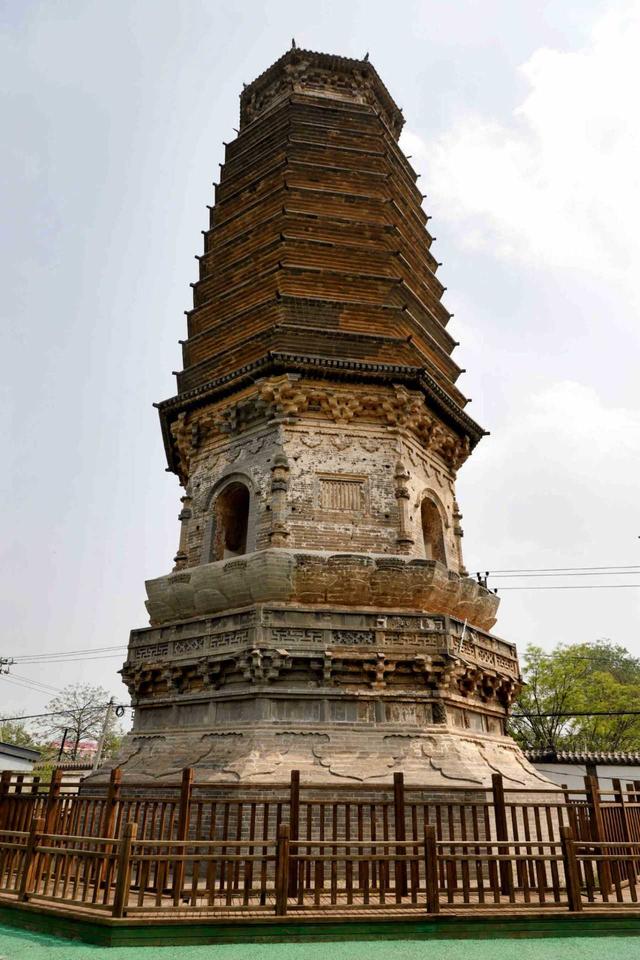 涞水西岗塔——密檐式+楼阁式的特例