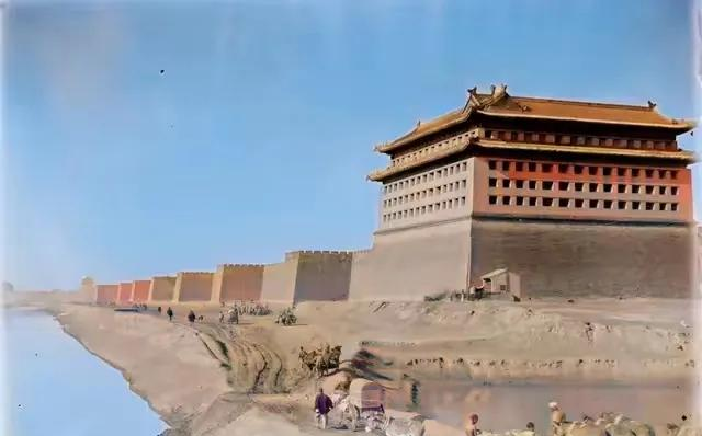太壮观了吧——100年前北京城墙影像，如果都还在	，会是啥样？