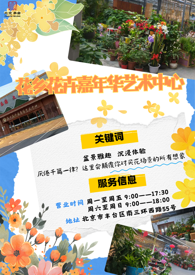 丰台这7家宝藏花卉市场，承包你冬日的盎然“生机”