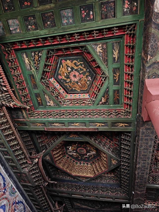 应县藏着国保级冷门，金代天宫藻井，梁思成盛赞绝无仅有