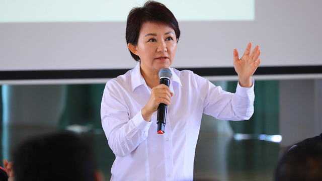 郑丽文：卢秀燕不选 我一定选到底