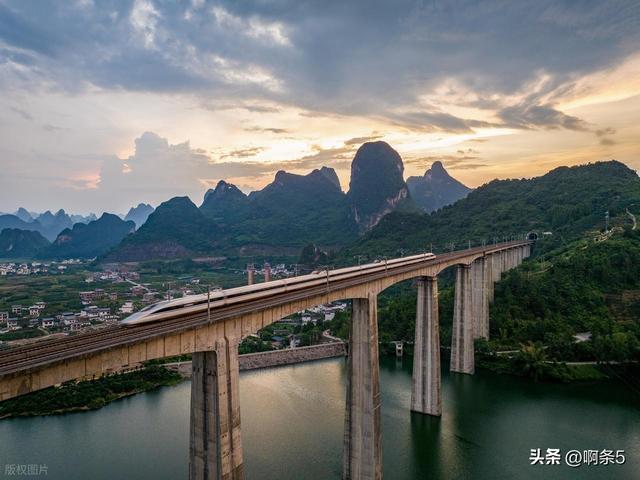 桂林列车景点打卡