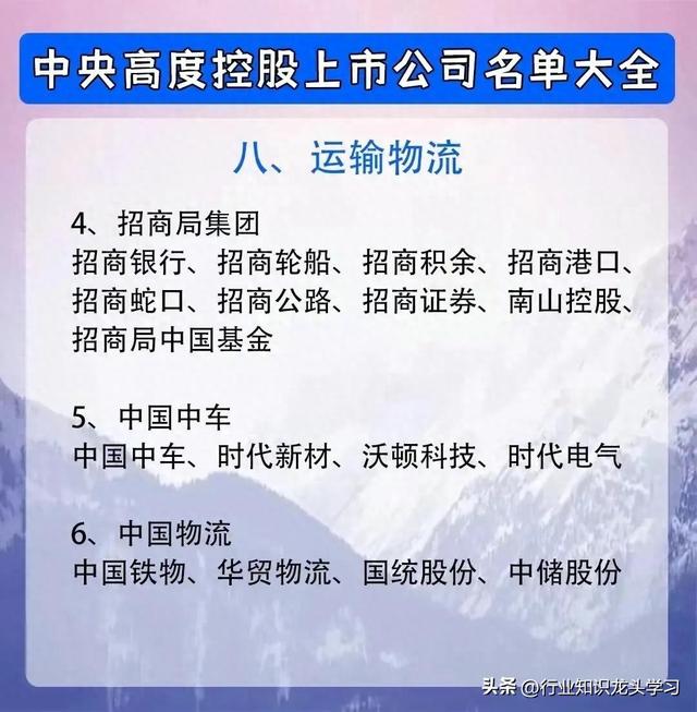 值得珍藏：机器人+汽车芯片+半导体+能源电力+航天军工+黄金等