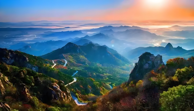 山东被低估的仙山，山峦叠嶂，溪流蜿蜒，被誉为 “江北小九寨”