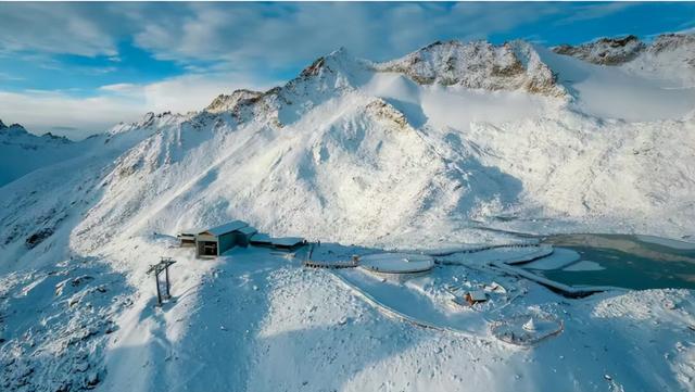 全国各地开始下雪了！达古冰川给你不一样的雪季体验，每一个都让你忍不住出发