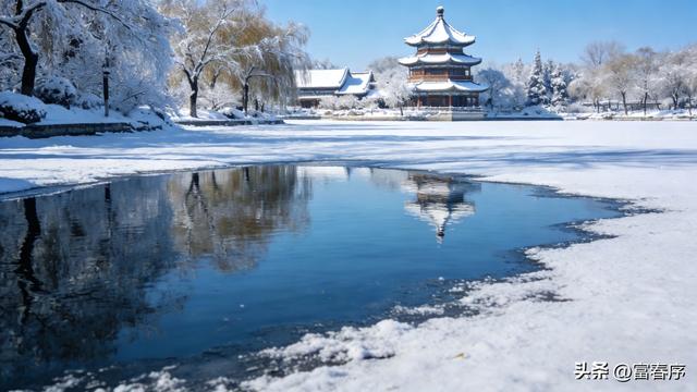 梦回长安！2026西安初雪落大明宫：龙首渠畔聆听千年回响