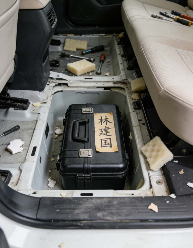 单位报废的奔驰没人要，我花1万捡漏，三天发现后座下的东西愣住