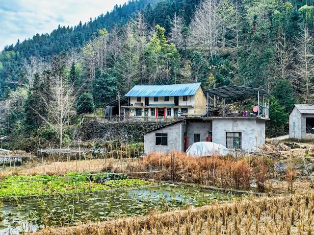 图说灌阳：海洋山中小山村，自田口