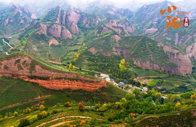 【小陇画报·438期】漳县：揭密九居谷最美丹霞奇观