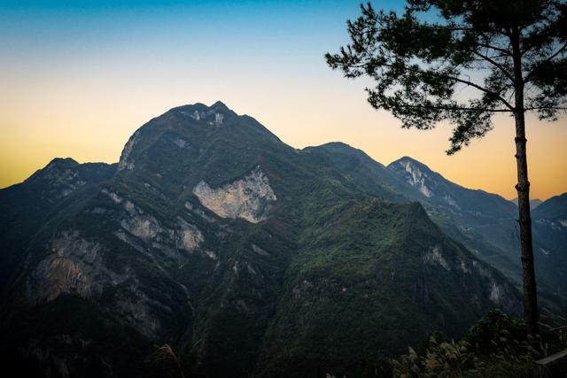 上坝彩林 彩林坝上