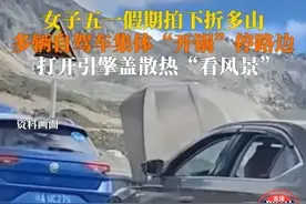 车也有高反？四川折多山多辆汽车集体开盖“趴窝”！网友：有猫腻图片