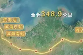 津潍高铁最新进展，途经天津、沧州、德州、滨州、东营、潍坊等地图片
