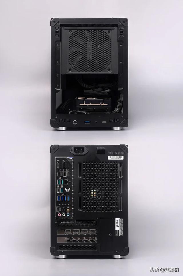 TUF B850M+RTX 5070+R9 9900X+乔思伯 C6 MATX 装机展示分享