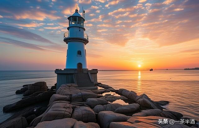 自驾营地：山东日照市沿海自驾露营地停车场，主要景点及特色美食