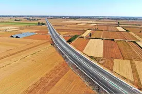 省道S248正定至繁峙公路正定段改建工程主体建成通车图片