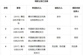广东省惠州市惠阳区人民法院执行款认领公告图片