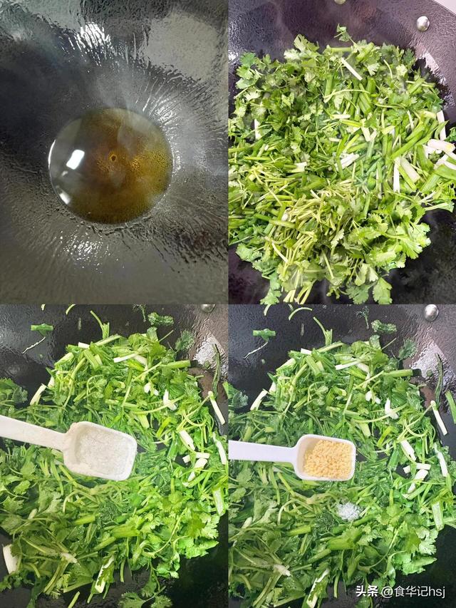 “补品一堆，不如香菜一把”，每天吃一点，作用非常大，别不懂