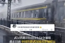 春运遇上暴雪！高铁降速停运，为啥绿皮车还能“冒雪前行”？图片