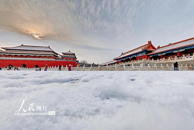 北京：故宫雪后初霁美如画