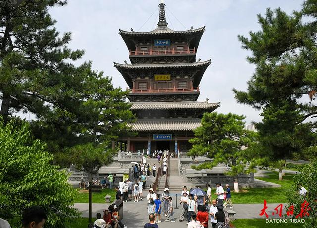 上半年接待游客数量创历史新高,大同文旅市场持续火爆~