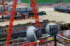 不觉间火车北站已闭站改造两年了，2026年建成后仍是成都第一站图片