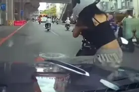 广州女子骑电动车被撞后续，当事人发声: 她全责！网友却阴阳怪气图片