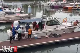 海南陵水有4名男子游泳时被海浪冲走失踪，警方：1人幸存，其他3人仍在搜救图片